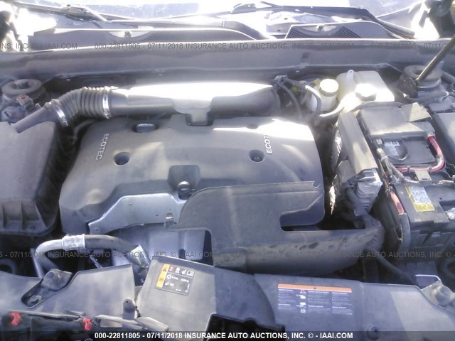 1G11C5SL8FF306622 - 2015 CHEVROLET MALIBU 1LT BLACK photo 10