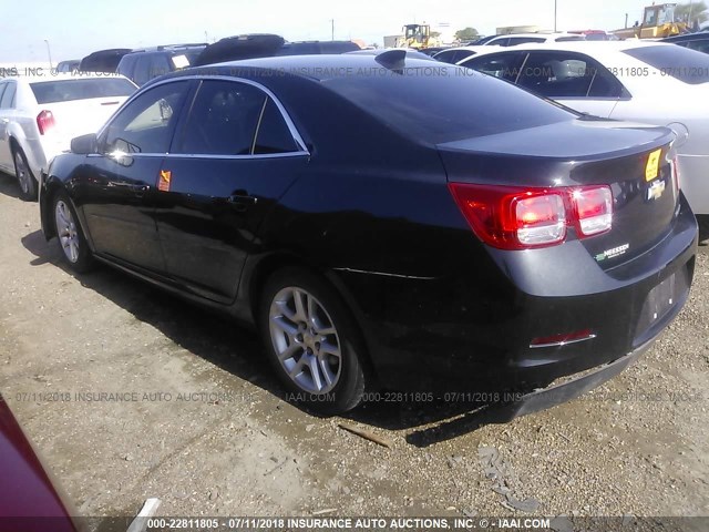 1G11C5SL8FF306622 - 2015 CHEVROLET MALIBU 1LT BLACK photo 3