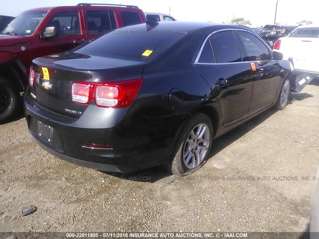 1G11C5SL8FF306622 - 2015 CHEVROLET MALIBU 1LT BLACK photo 4
