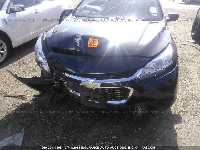1G11C5SL8FF306622 - 2015 CHEVROLET MALIBU 1LT BLACK photo 6