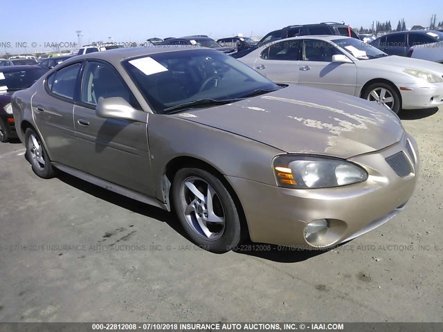 2G2WR524141228374 - 2004 PONTIAC GRAND PRIX GTP Qızıl foto 1