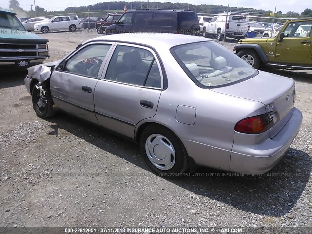 2T1BR12E6YC343779 - 2000 TOYOTA COROLLA VE/CE/LE 银色 照片 3