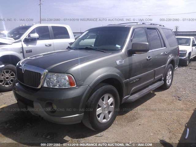 5LMFU27R93LJ32894 - 2003 LINCOLN NAVIGATOR GRAY photo 2