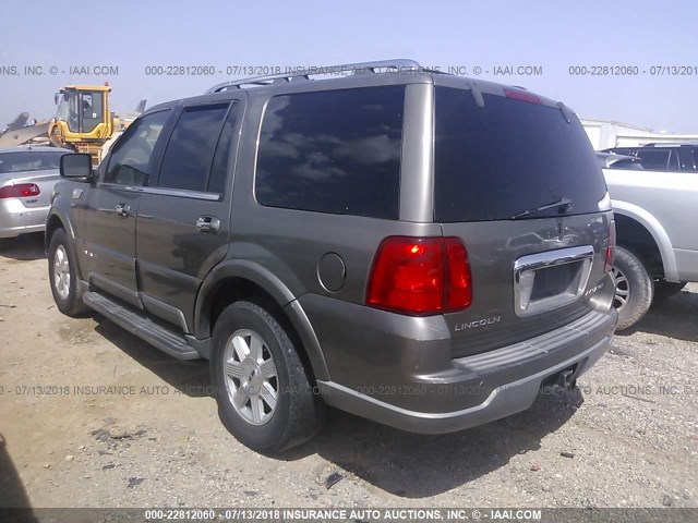 5LMFU27R93LJ32894 - 2003 LINCOLN NAVIGATOR GRAY photo 3