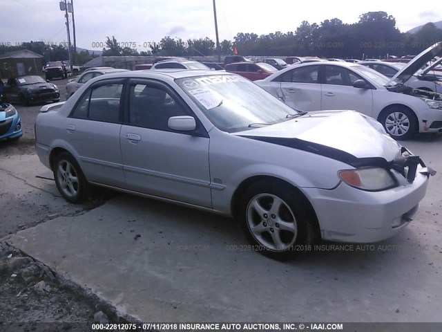 JM1BJ225410473721 - 2001 MAZDA PROTEGE LX/ES ვერცხლისფერი ფოტო 1