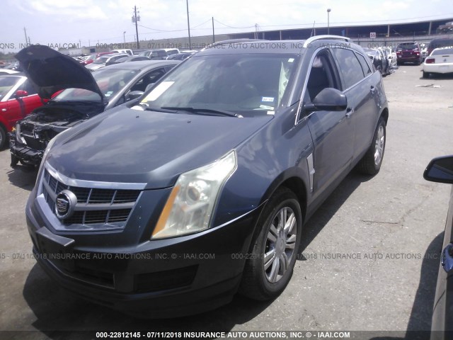 3GYFNAE38CS580030 - 2012 CADILLAC SRX LUXURY COLLECTION GRAY photo 2