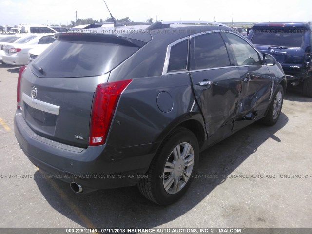 3GYFNAE38CS580030 - 2012 CADILLAC SRX LUXURY COLLECTION GRAY photo 4