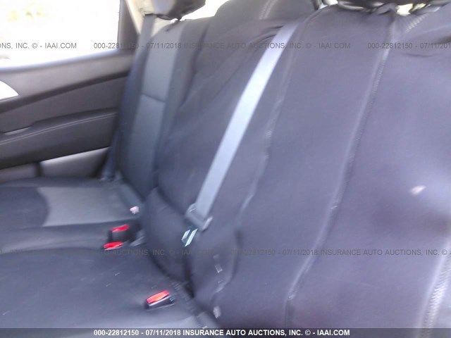 5N1DR2MMXHC676977 - 2017 NISSAN PATHFINDER S/SV/SL/PLATINUM 红色 照片 8