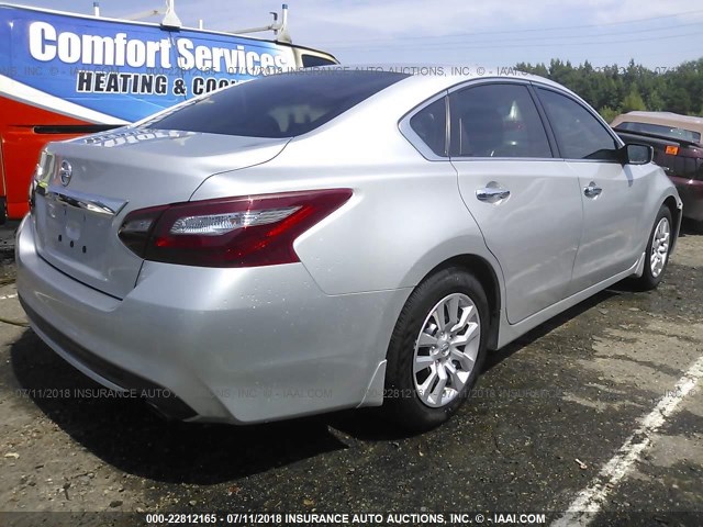 1N4AL3AP6JC101543 - 2018 NISSAN ALTIMA 2.5/S/SV/SL/SR SILVER photo 4