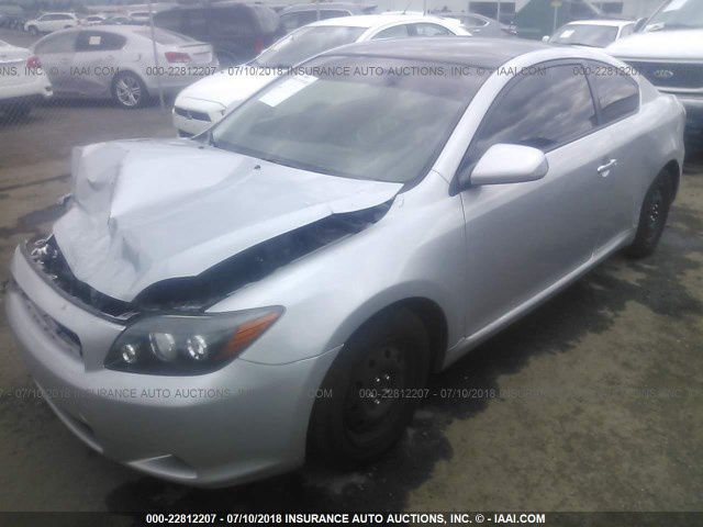 JTKDE167480243098 - 2008 TOYOTA SCION TC 银色 照片 2