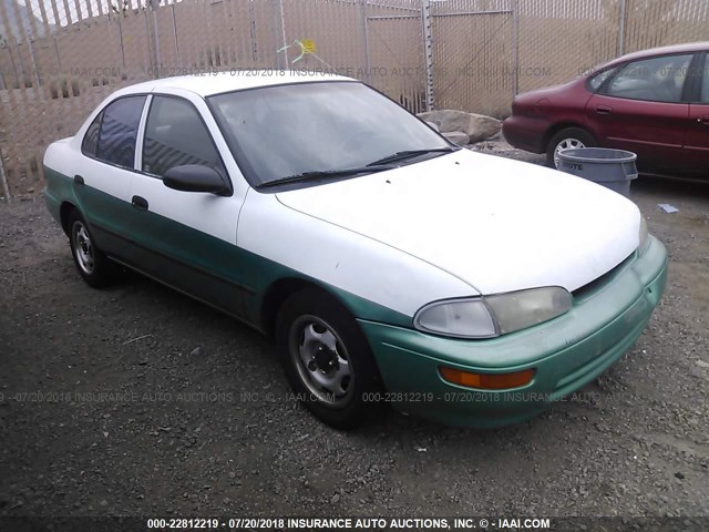 1Y1SK5264SZ005617 - 1995 GEO PRIZM LSI GREEN photo 1