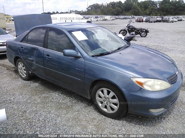 4T1BF30K24U580856 - 2004 TOYOTA CAMRY LE/XLE/SE Açıq mavi foto 1