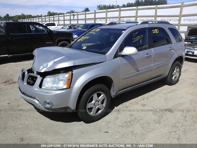 2CKDL63F976031141 - 2007 PONTIAC TORRENT SILVER photo 2