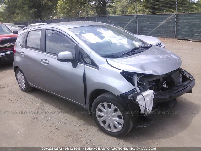 3N1CE2CP9EL393500 - 2014 NISSAN VERSA NOTE S/S PLUS/SV/SL SILVER photo 1