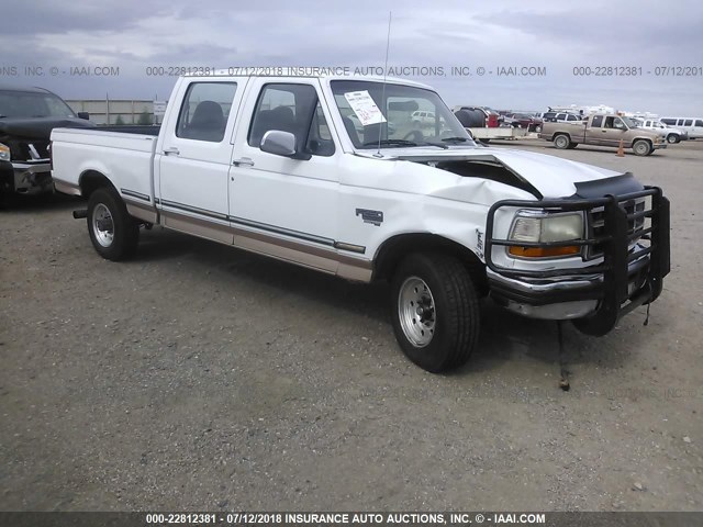 1FTHW25F6TEA69566 - 1996 FORD F250 WHITE photo 1