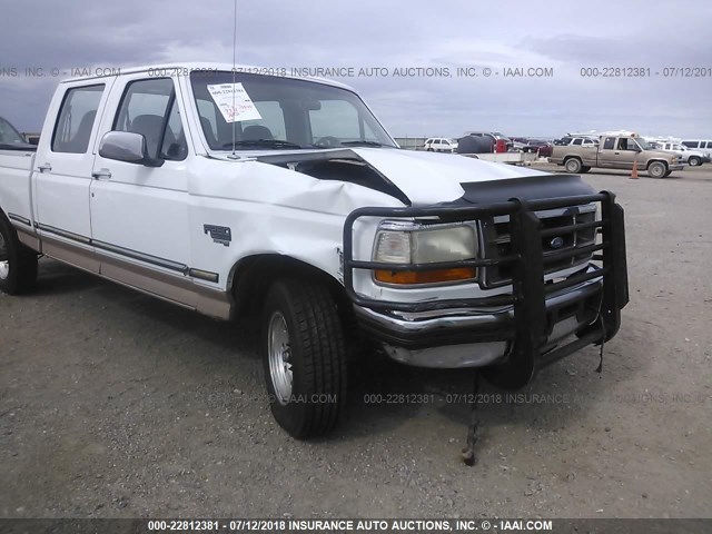 1FTHW25F6TEA69566 - 1996 FORD F250 WHITE photo 6