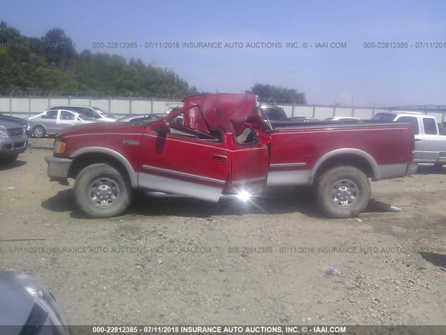1FTFX28L2VNC27748 - 1997 FORD F250 RED photo 6