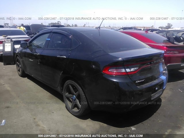 1C3CDFAA9DD147402 - 2013 DODGE DART SE/AERO Dark Blue photo 3