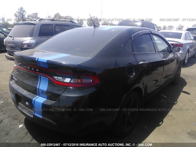 1C3CDFAA9DD147402 - 2013 DODGE DART SE/AERO Dark Blue photo 4