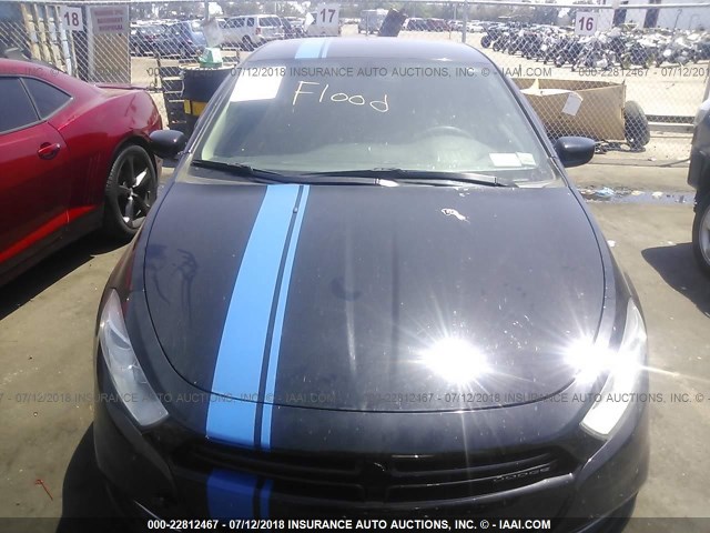 1C3CDFAA9DD147402 - 2013 DODGE DART SE/AERO Dark Blue photo 6