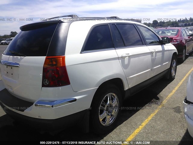 2A8GM68476R633373 - 2006 CHRYSLER PACIFICA TOURING WHITE photo 4