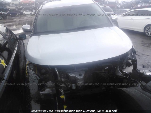 1FM5K7F84FGA09527 - 2015 FORD EXPLORER LIMITED 银色 照片 6