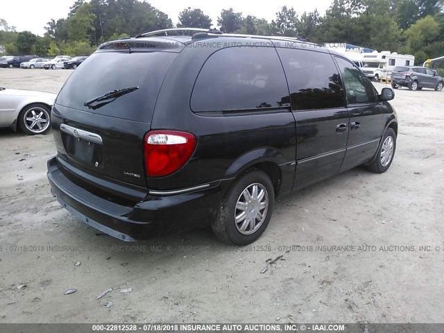 2C4GP64L75R177823 - 2005 CHRYSLER TOWN & COUNTRY LIMITED BLACK photo 4