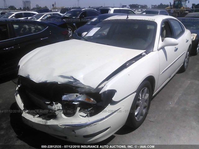 2G4WE567951209970 - 2005 BUICK LACROSSE CXS WHITE photo 2