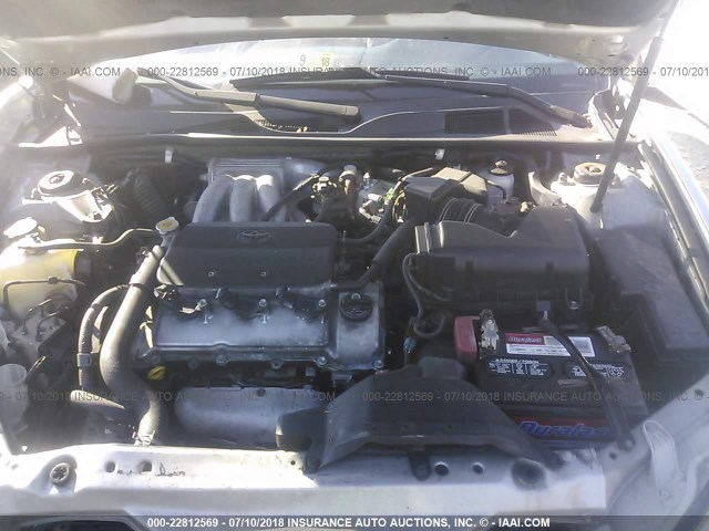 4T1BF30KX2U534026 - 2002 TOYOTA CAMRY LE/XLE/SE 银色 照片 10