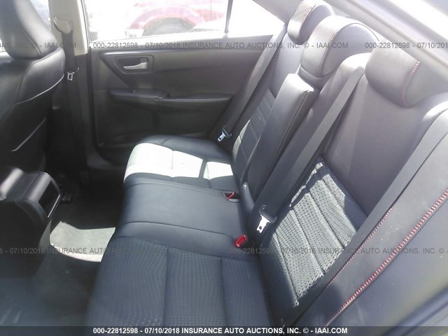 4T1BF1FKXFU046230 - 2015 TOYOTA CAMRY LE/XLE/SE/XSE GRAY photo 8