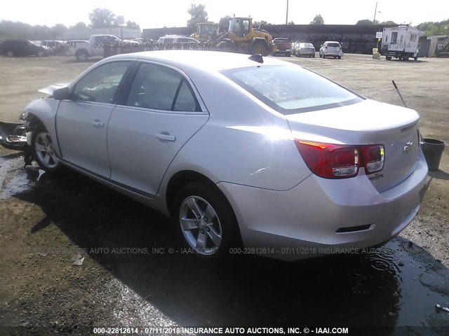 1G11B5SA5DF334215 - 2013 CHEVROLET MALIBU LS ვერცხლისფერი ფოტო 3