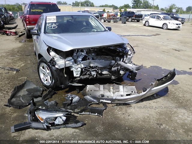 1G11B5SA5DF334215 - 2013 CHEVROLET MALIBU LS ვერცხლისფერი ფოტო 6