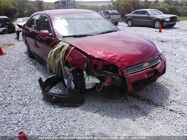 2G1WB5E30F1122884 - 2015 CHEVROLET IMPALA LIMITED LT RED photo 6