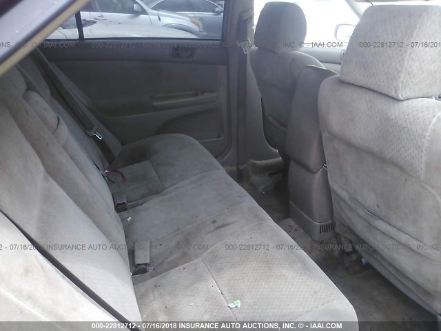 4T1BE32K82U096624 - 2002 TOYOTA CAMRY LE/XLE/SE 红色 照片 8