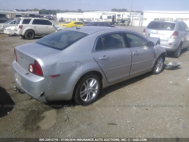 1G1ZB5E15BF112706 - 2011 CHEVROLET MALIBU LS SILVER photo 4