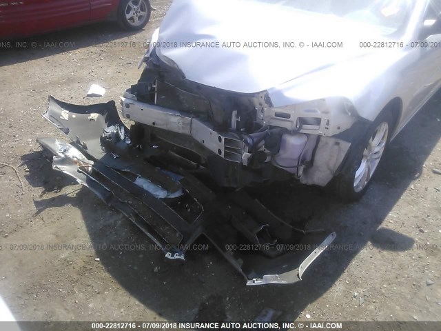 1G1ZB5E15BF112706 - 2011 CHEVROLET MALIBU LS SILVER photo 6