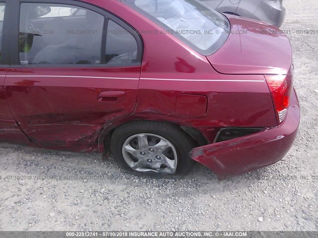 KMHDN46D96U256977 - 2006 HYUNDAI ELANTRA GLS/GT/LIMITED RED photo 6