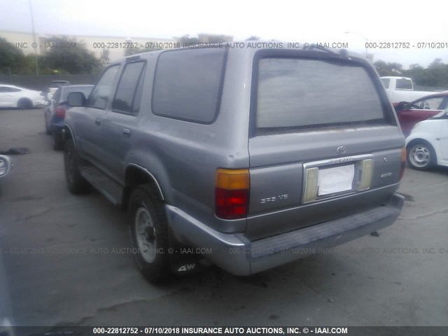 JT3VN39W9P0125271 - 1993 TOYOTA 4RUNNER VN39 SR5 GRAY photo 3