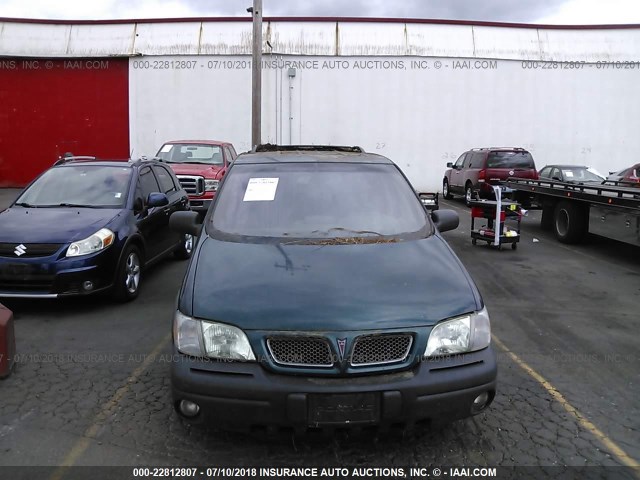 1GMDX03E0XD313942 - 1999 PONTIAC MONTANA / TRANS S  GREEN photo 6