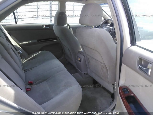 4T1BE30KX6U160722 - 2006 TOYOTA CAMRY LE/XLE/SE Qızıl foto 8