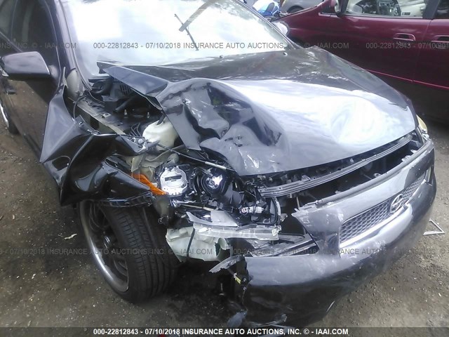 JTKDE167X90299712 - 2009 TOYOTA SCION TC შავი ფოტო 6