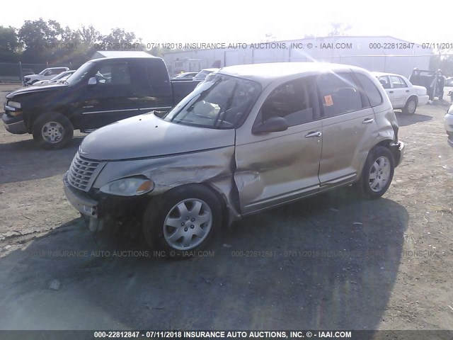 3C4FY58B83T508018 - 2003 CHRYSLER PT CRUISER TOURING BEIGE photo 2