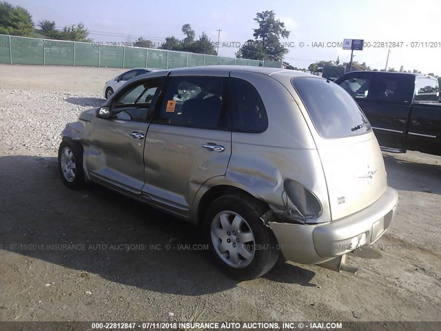 3C4FY58B83T508018 - 2003 CHRYSLER PT CRUISER TOURING BEIGE photo 3