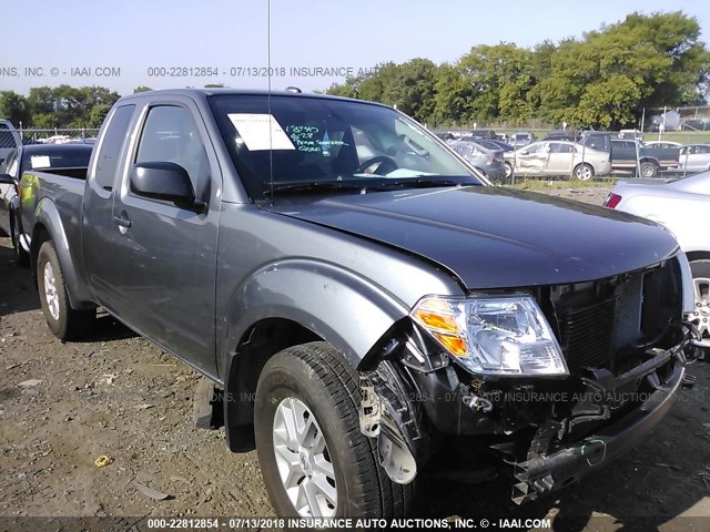 1N6BD0CT4HN729441 - 2017 NISSAN FRONTIER S/SV GRAY photo 1