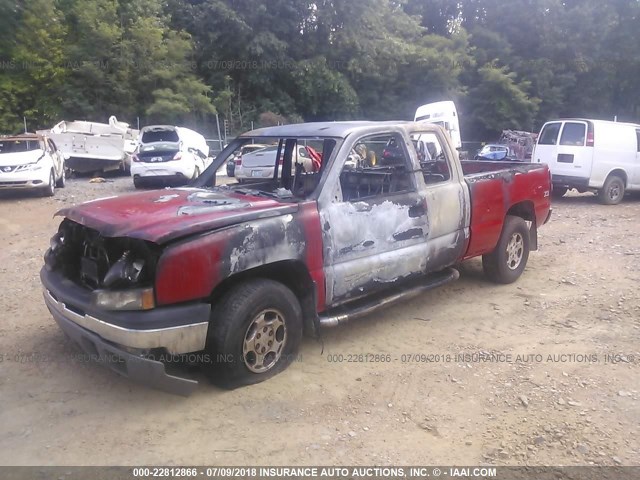 1GCEK19T33Z165544 - 2003 CHEVROLET SILVERADO K1500 RED photo 6