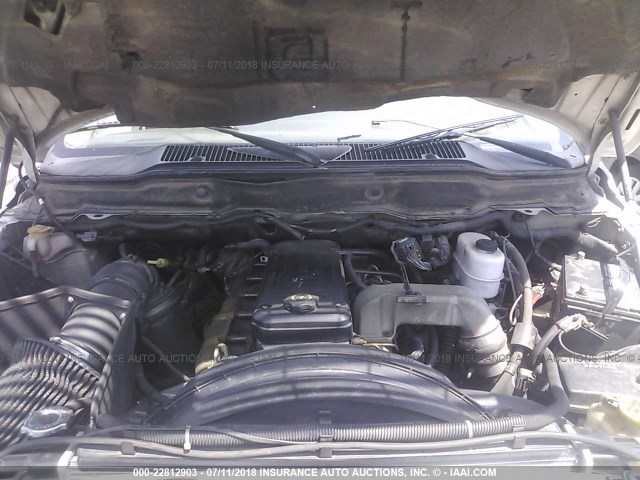 3D7KR28C25G761579 - 2005 DODGE RAM 2500 ST/SLT 白色 照片 10