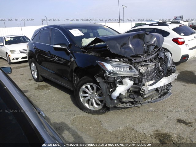 5J8TB3H53GL003574 - 2016 ACURA RDX TECHNOLOGY BLACK photo 1