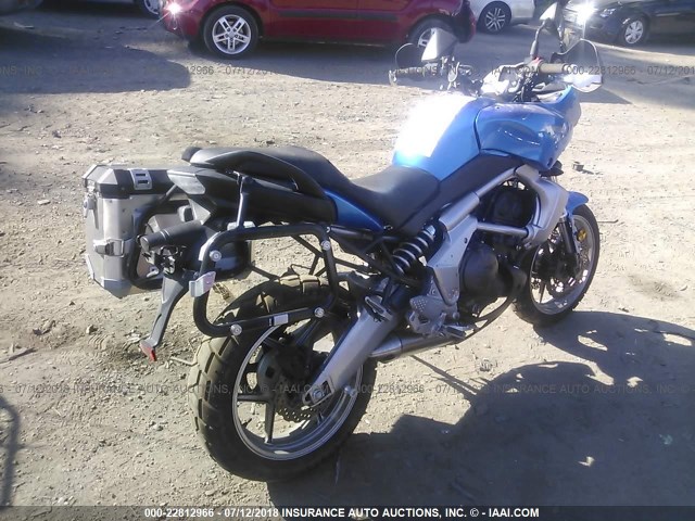 JKALEEA159A036884 - 2009 KAWASAKI LE650 A BLUE photo 4