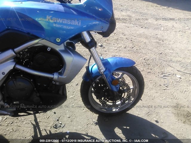 JKALEEA159A036884 - 2009 KAWASAKI LE650 A BLUE photo 5