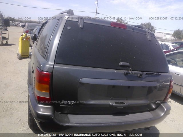 1J8GW68J02C254508 - 2002 JEEP GRAND CHEROKEE OVERLAND GRAY photo 3